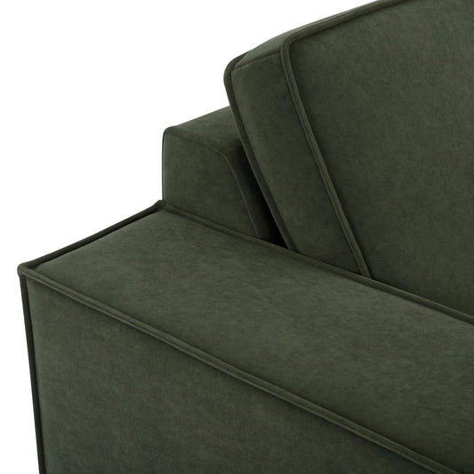 Brooklyn Loveseat - Dark Olive - DUSK