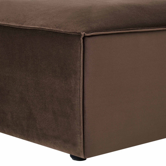 Brooklyn Pouffe - Cappuccino - DUSK