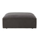 Brooklyn Pouffe - Chenille Ash Grey - DUSK