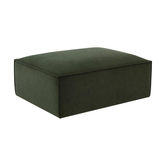 Brooklyn Pouffe - Dark Olive - DUSK