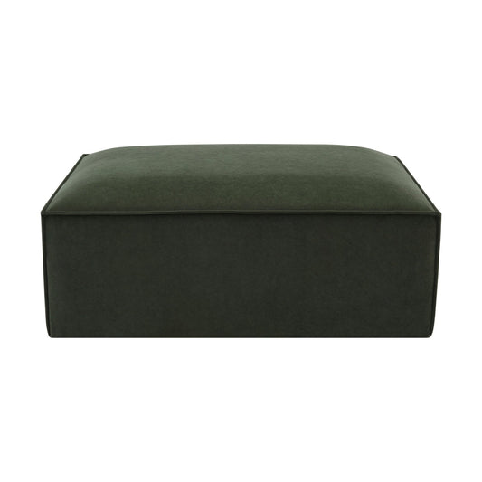 Brooklyn Pouffe - Dark Olive - DUSK