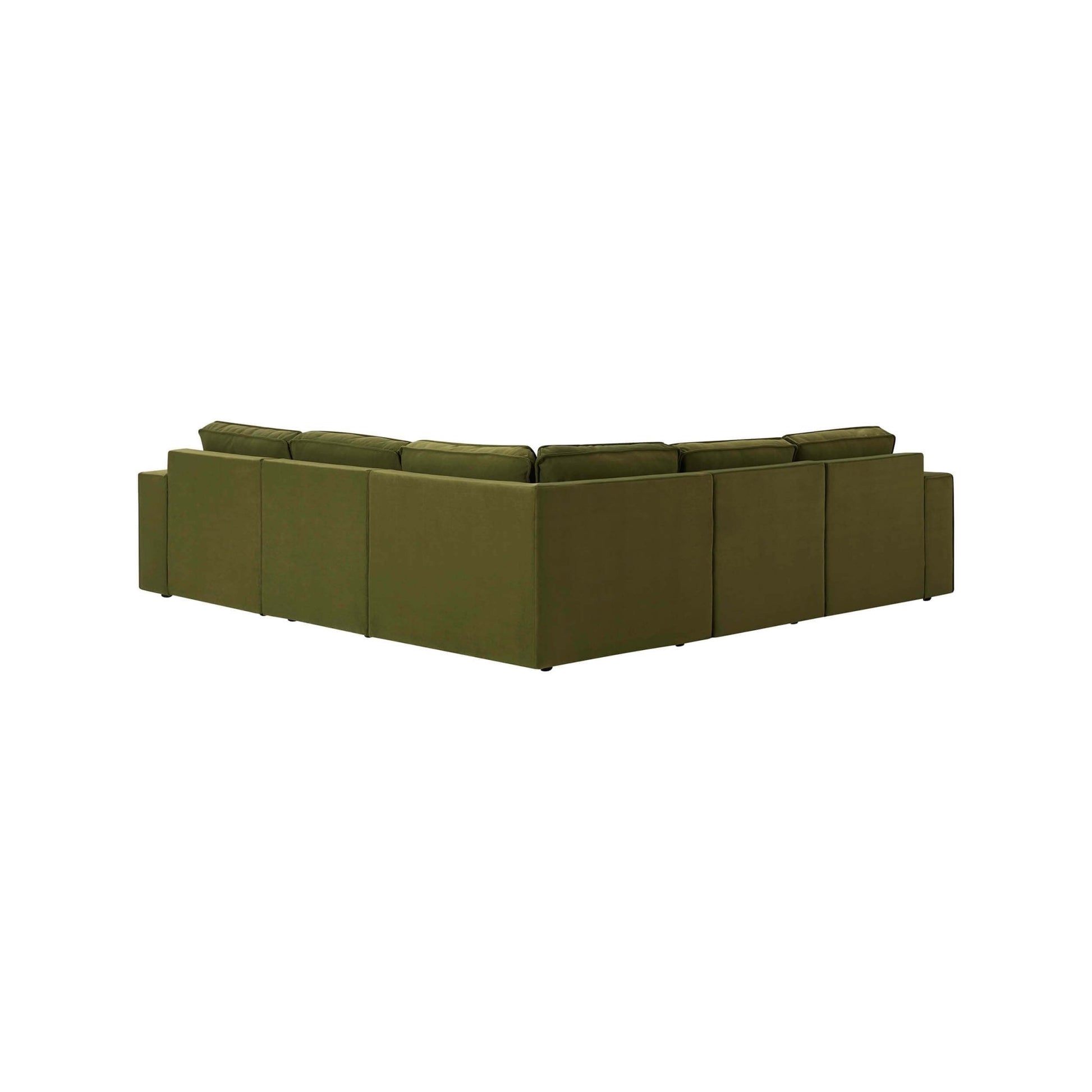 Brooklyn Right Hand Corner Sofa - Muted Moss - DUSK