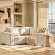 Brooklyn Small Corner Sofa - Chenille Ivory - DUSK