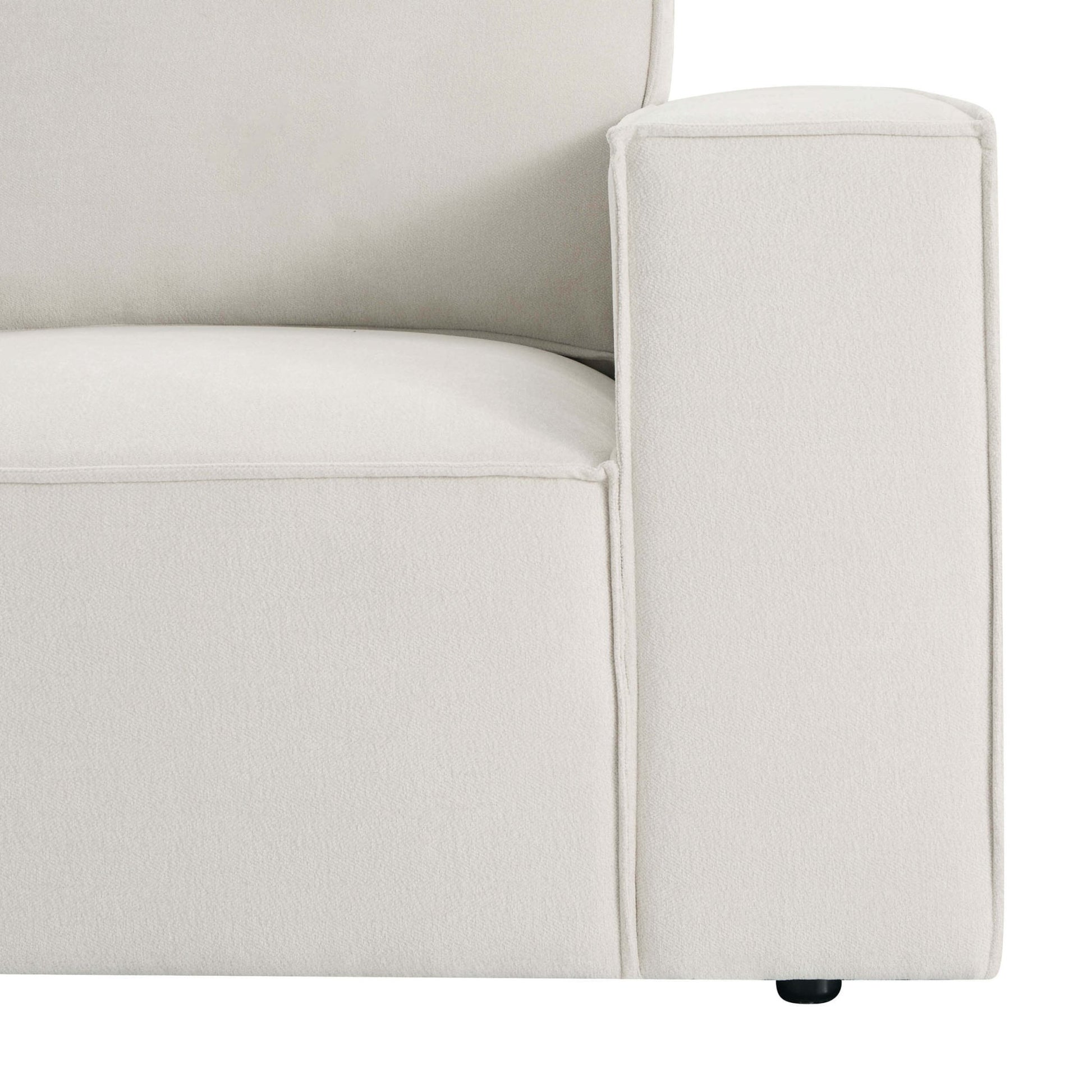 Brooklyn Small Corner Sofa - Chenille Ivory - DUSK