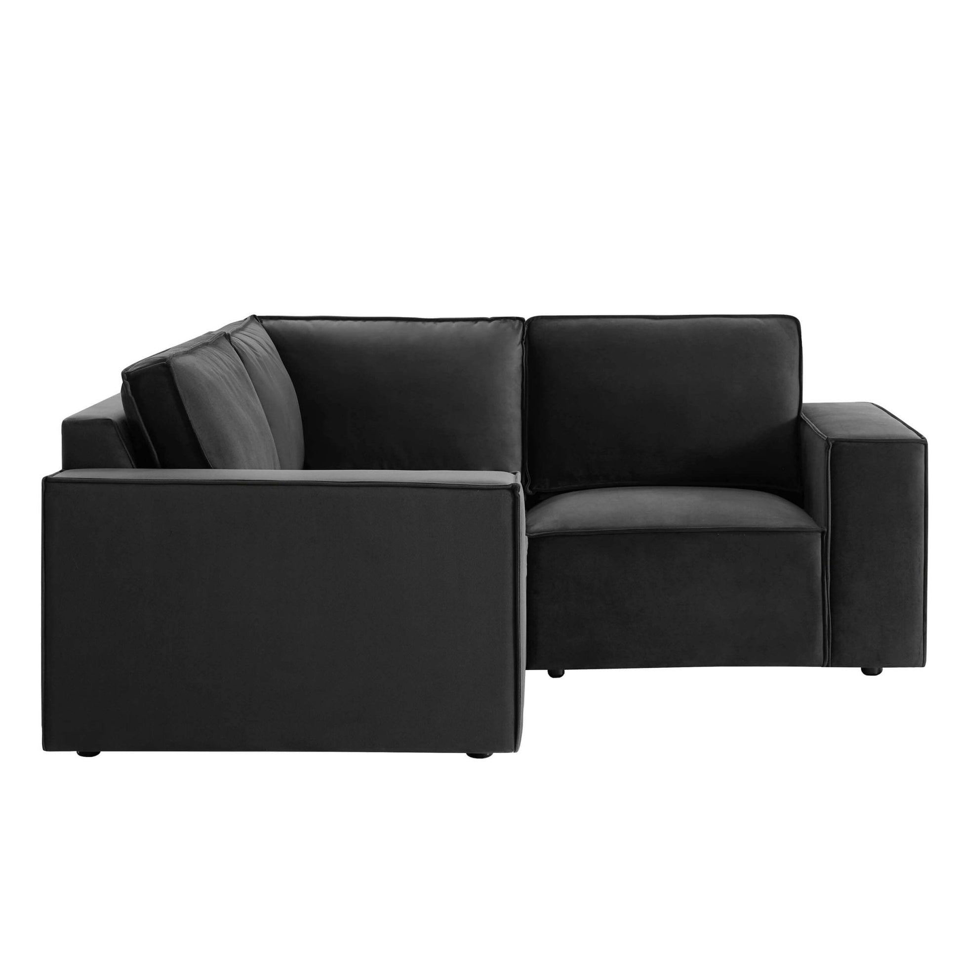Brooklyn Small Corner Sofa - Ink - DUSK