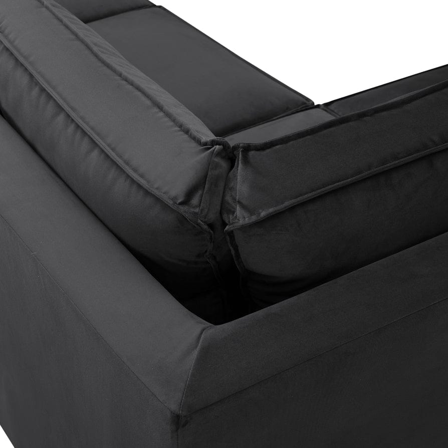 Brooklyn Small Left Hand Facing L-Shape Sofa - Ink - DUSK
