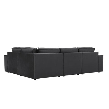 Brooklyn Small Left Hand Facing L-Shape Sofa - Ink - DUSK