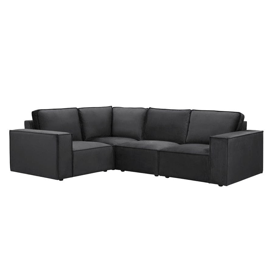Brooklyn Small Left Hand Facing L-Shape Sofa - Ink - DUSK