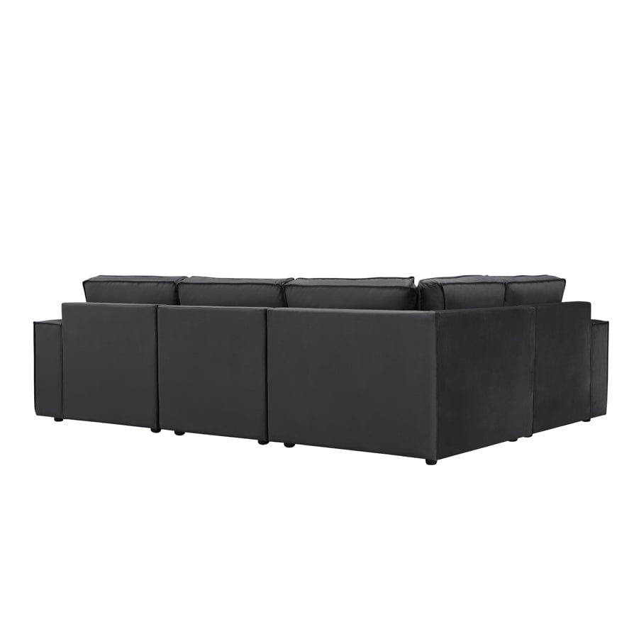 Brooklyn Small Right Hand Facing L-Shape Sofa - Ink - DUSK