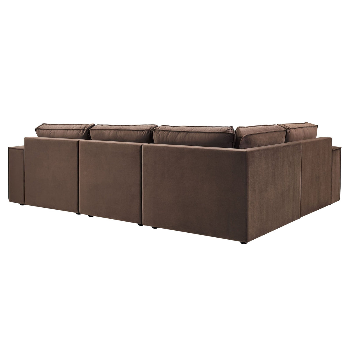 Brooklyn Small Right Hand L - Shape Sofa - Cappuccino - DUSK