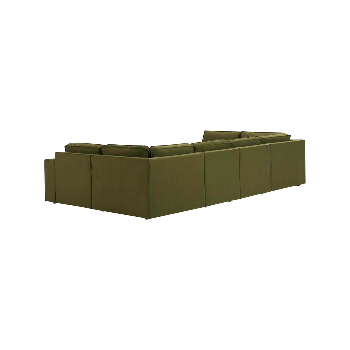 Brooklyn U-Shape Sofa - Muted Moss - DUSK
