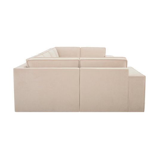 Brooklyn U - Shape Sofa - Stone - DUSK