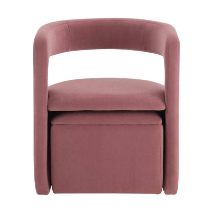 Bryony Accent Chair - Pink - DUSK