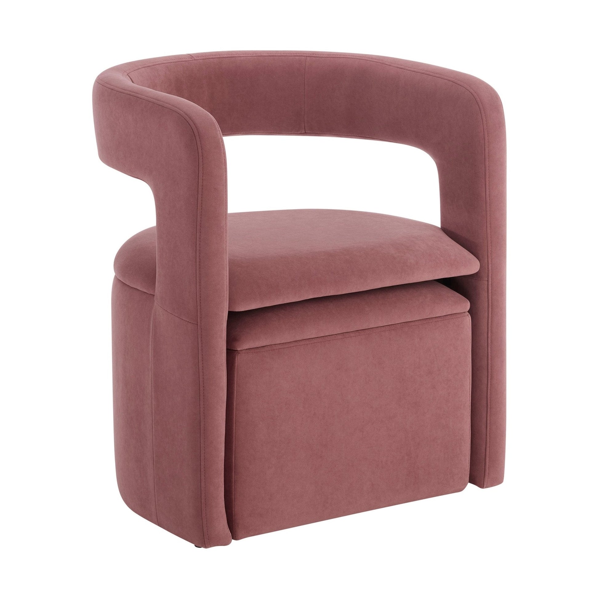 Bryony Accent Chair - Pink - DUSK