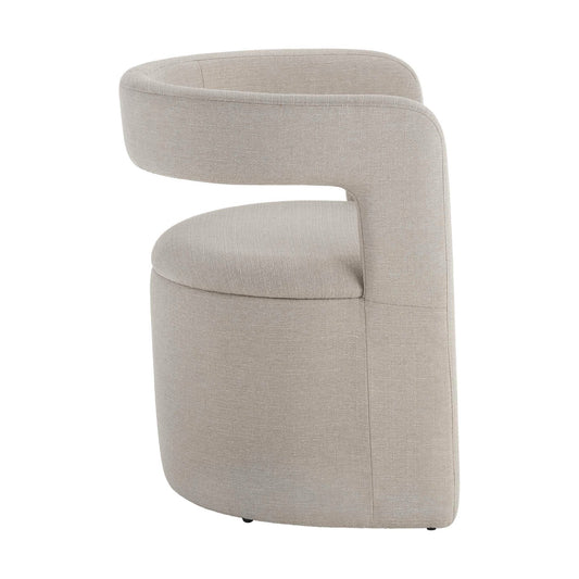 Bryony Accent Chair - Stone Grey - DUSK