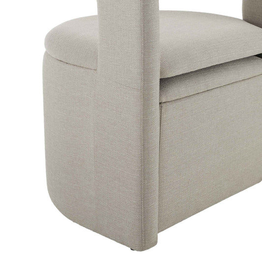 Bryony Accent Chair - Stone Grey - DUSK