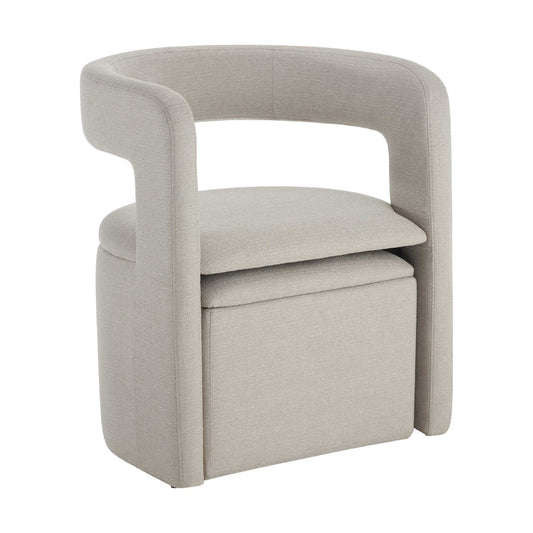 Bryony Accent Chair - Stone Grey - DUSK