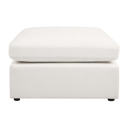 Cairo Feather Pouffe - Vanilla - DUSK