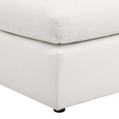 Cairo Feather Pouffe - Vanilla - DUSK