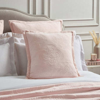 Cannes Matelassé Cushion Cover - Ballet Slipper - DUSK