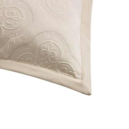 Cannes Matelassé Cushion Cover - Wheat - DUSK