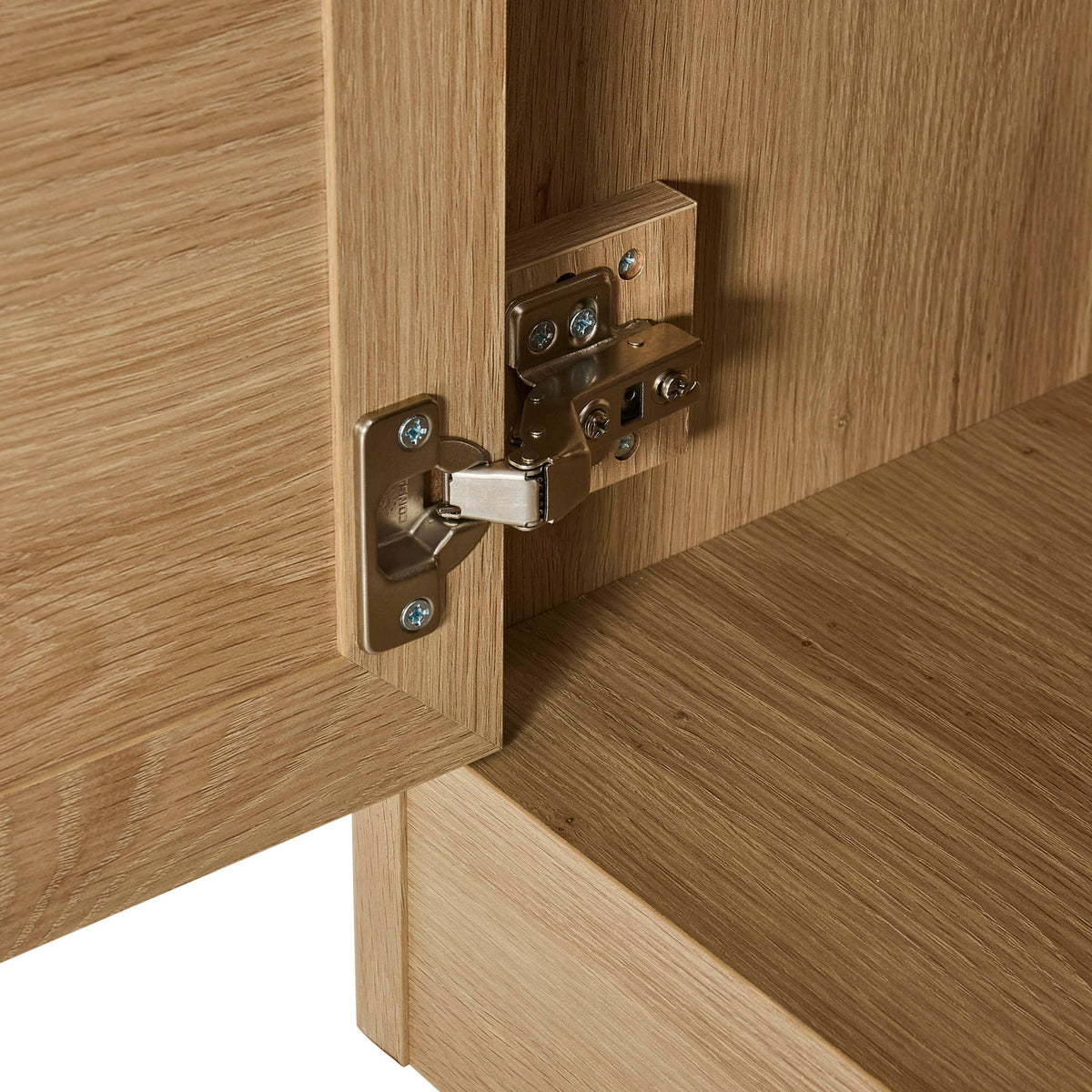 Carly 3 Door Sideboard - Light Oak Effect - DUSK