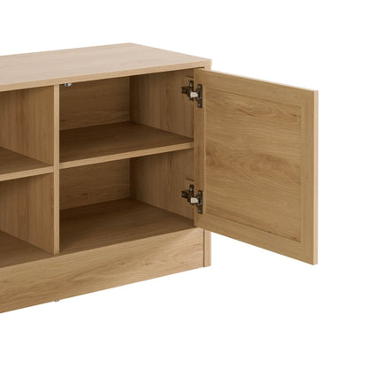 Carly TV Unit for TVs up to 65" - Light Oak Effect - DUSK