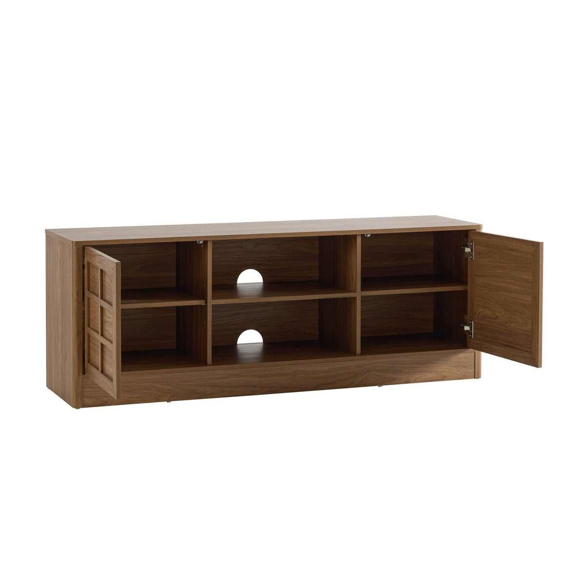 Carly TV Unit for TVs up to 65" - Medium Wood - DUSK