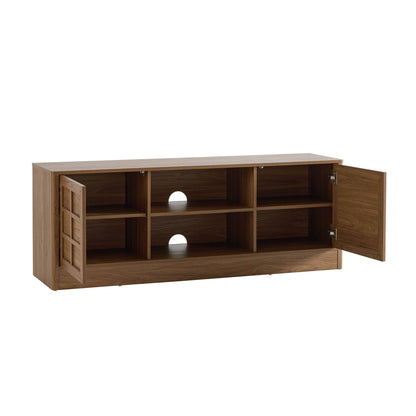 Carly TV Unit for TVs up to 65" - Medium Wood - DUSK