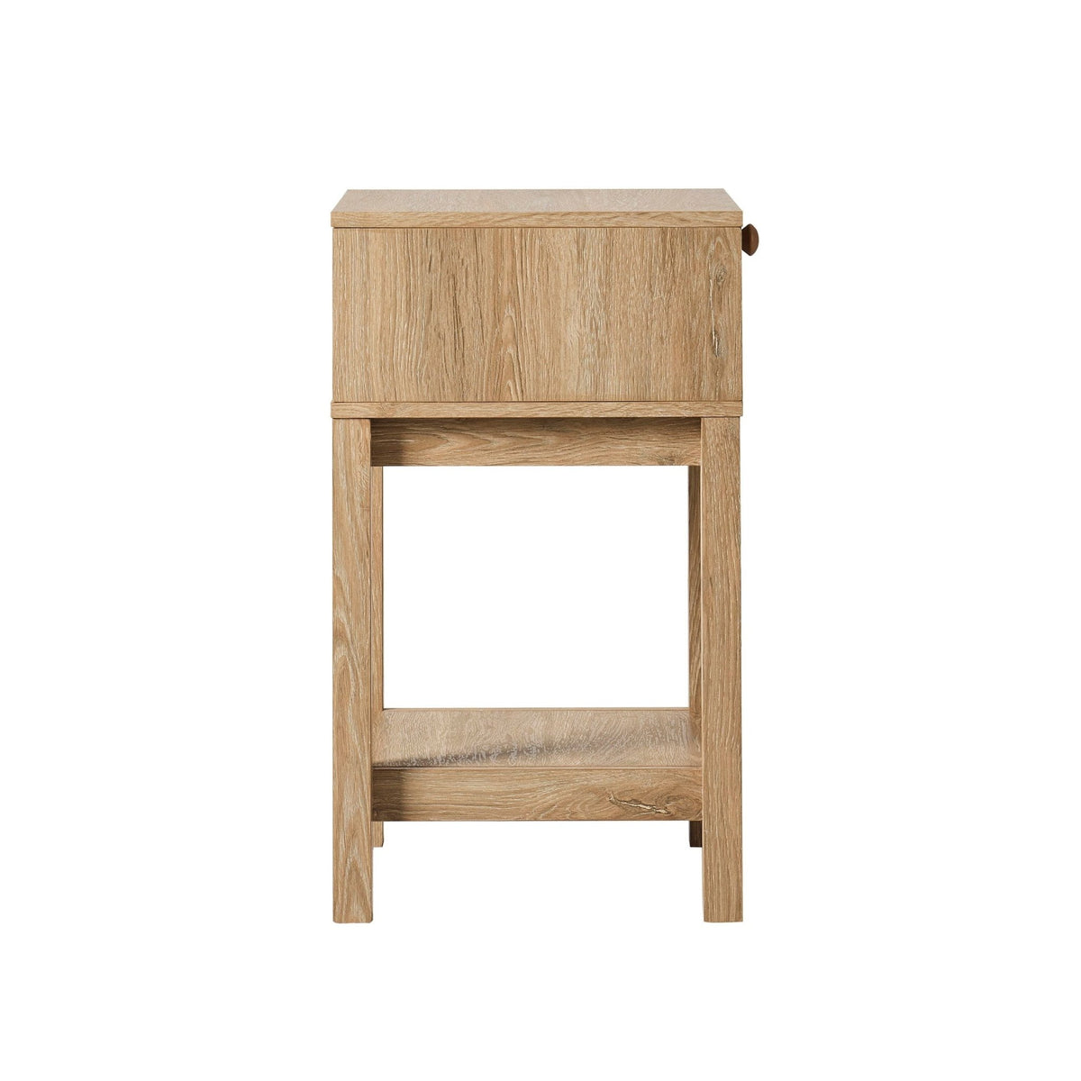 Carmen Bamboo Nightstand - Light Wood - DUSK