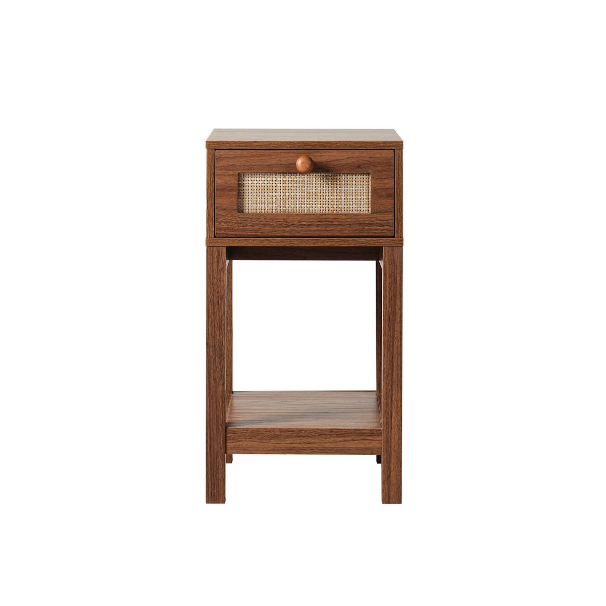 Carmen Bamboo Nightstand - Medium Wood - DUSK