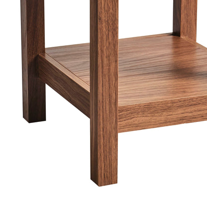 Carmen Bamboo Nightstand - Medium Wood - DUSK