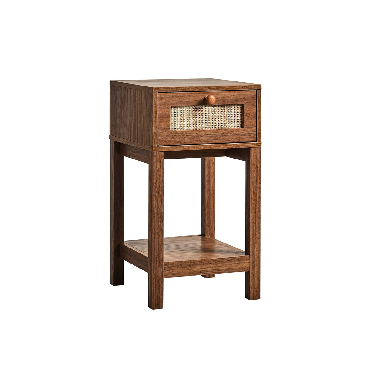 Carmen Bamboo Nightstand - Medium Wood - DUSK
