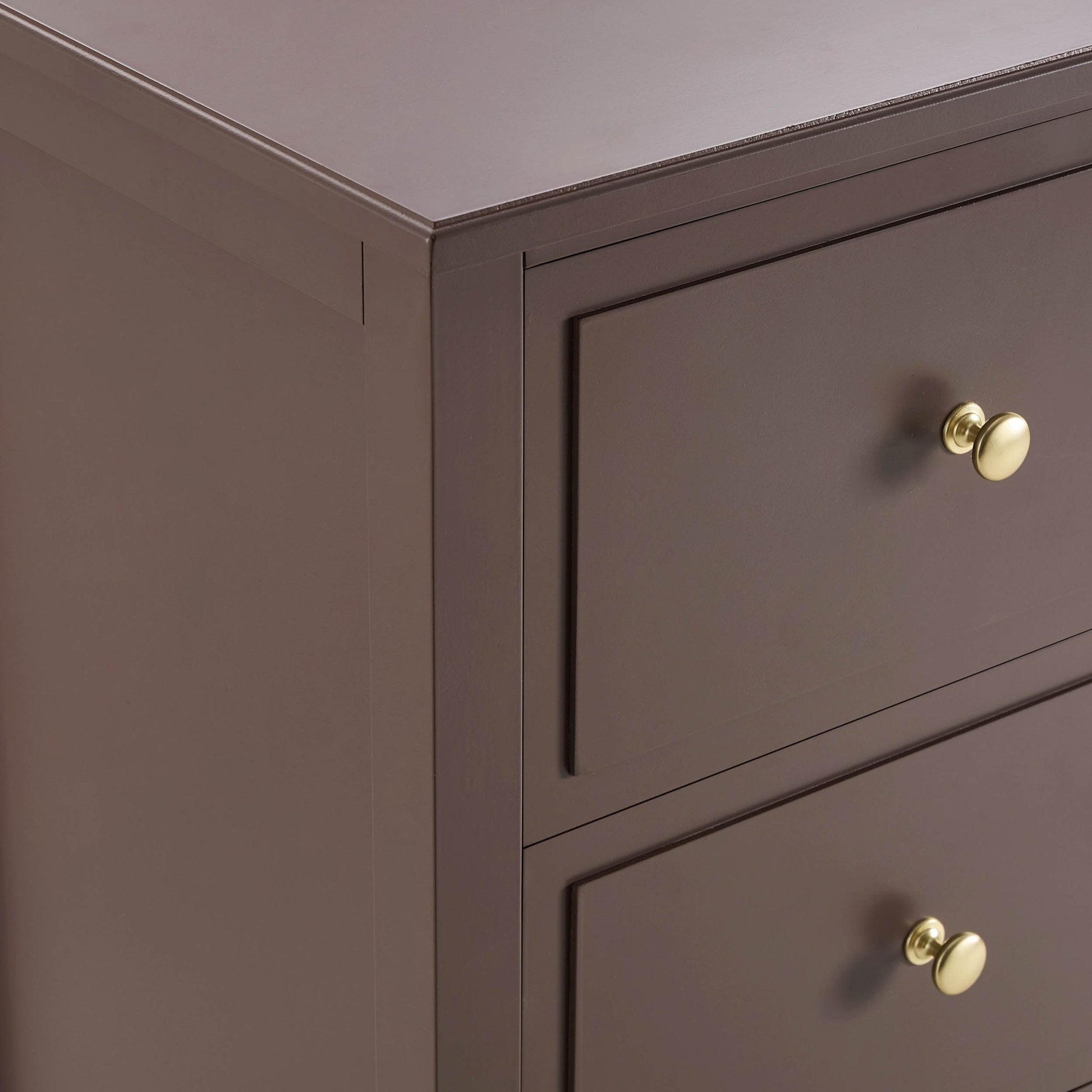 Carolina 5 Drawer Chest - Mocha - DUSK