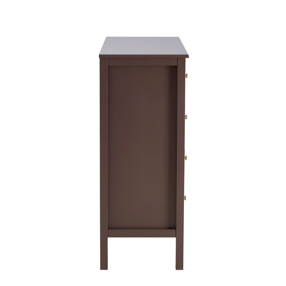 Carolina 5 Drawer Chest - Mocha - DUSK