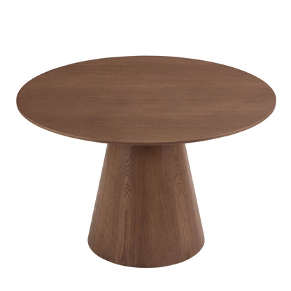 Cassie 4 - 6 Seater Dining Table - Mid Wood - DUSK