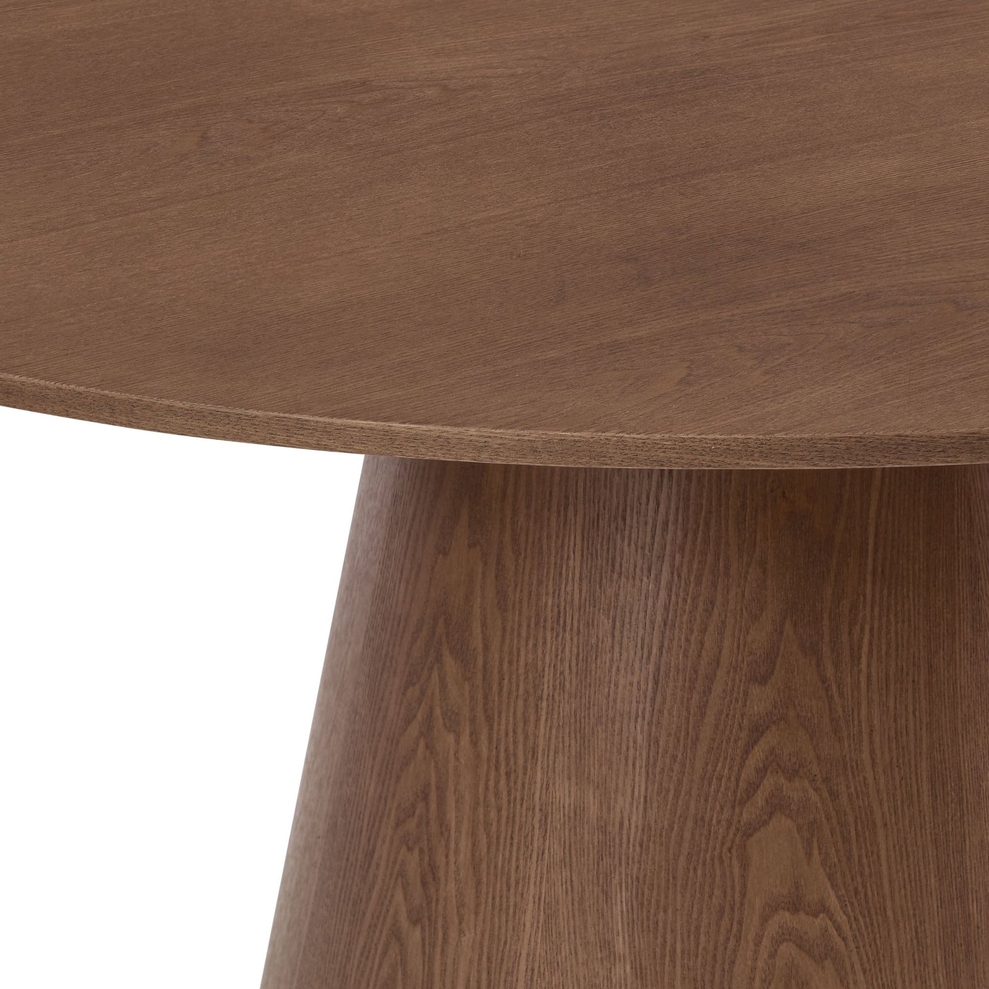 Cassie 4 - 6 Seater Dining Table - Mid Wood - DUSK