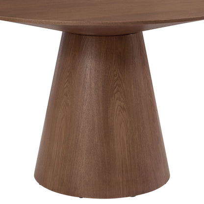 Cassie 4 - 6 Seater Dining Table - Mid Wood - DUSK