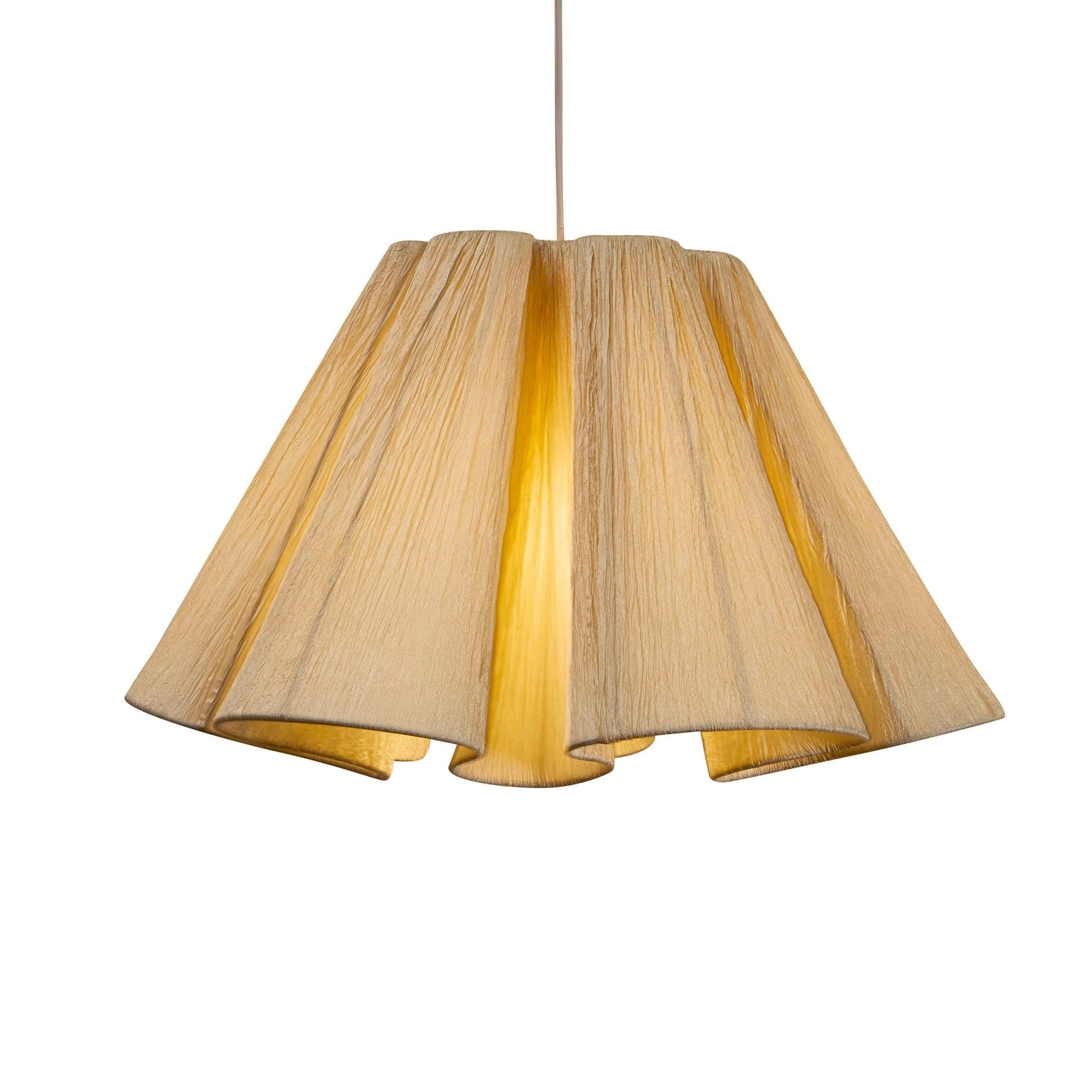 Celia Textured Wavy Shade - Natural - DUSK