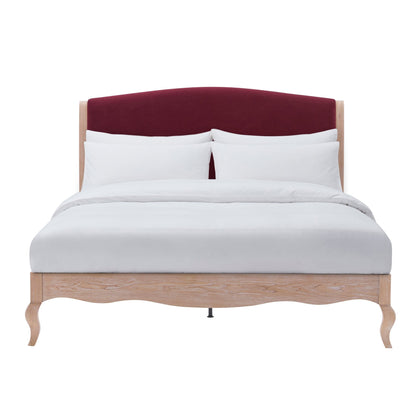 Chambery Bed Frame - Berry - DUSK