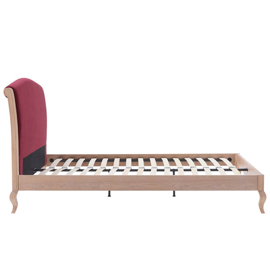 Chambery Bed Frame - Berry - DUSK