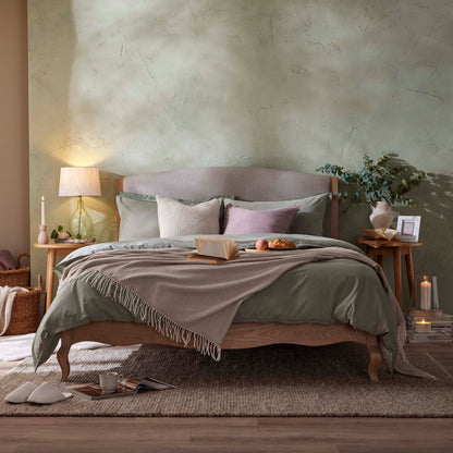 Chambery Bed Frame - Stone Grey - DUSK