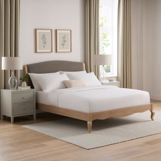 Chambery Bed Frame - Taupe - DUSK