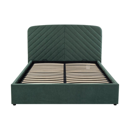 Charleston Ottoman Storage Bed - Green - DUSK