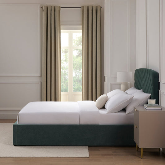 Charleston Ottoman Storage Bed - Green - DUSK