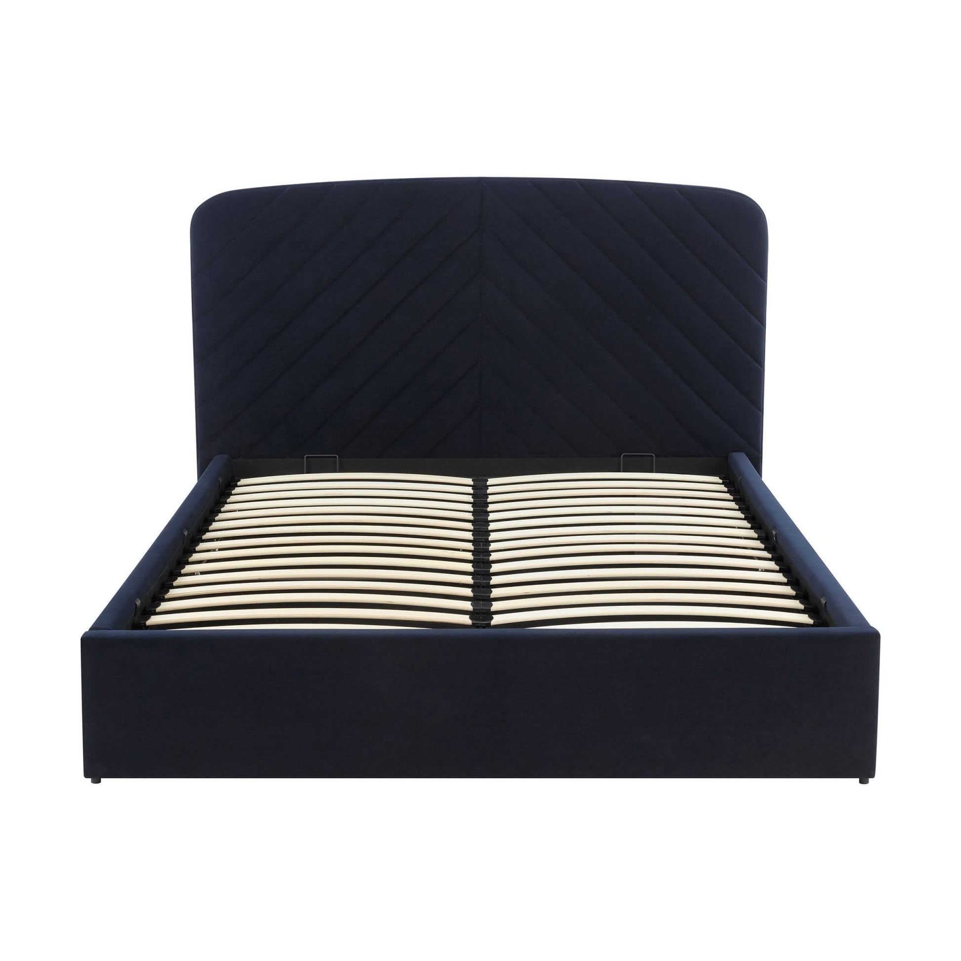 Charleston Ottoman Storage Bed - Navy - DUSK