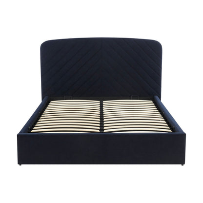 Charleston Ottoman Storage Bed - Navy - DUSK