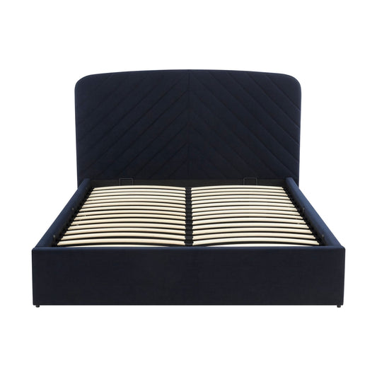 Charleston Ottoman Storage Bed - Navy - DUSK