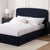 Charleston Ottoman Storage Bed - Navy - DUSK