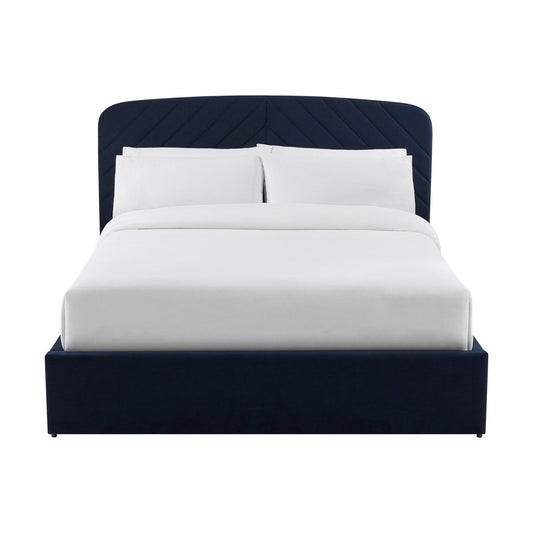 Charleston Ottoman Storage Bed - Navy - DUSK